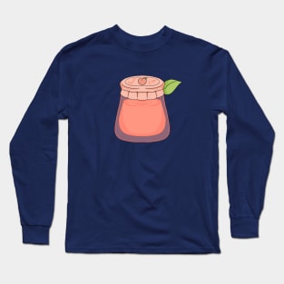 fresh peach milk Long Sleeve T-Shirt